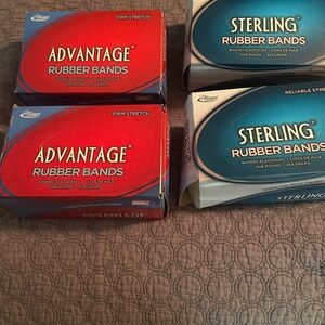 Red Rubber Bands - Brand